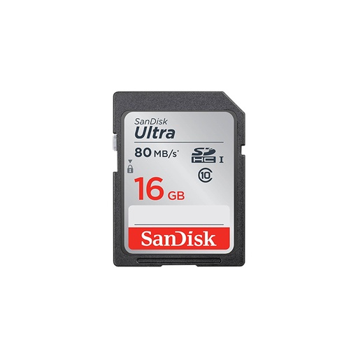 San Disk Ultra 16 GB, 80MB/s