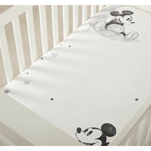 Pottery Barn Kids Disney Mickey Mouse, Organic Crib Fitterd Sheet Crib