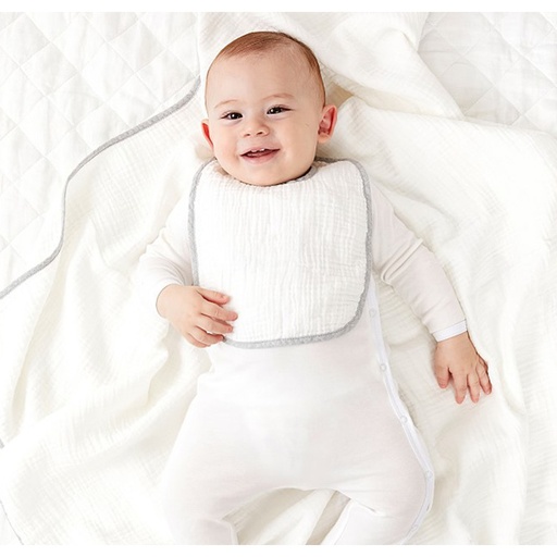 Barn Baby Linen Trim Personalized Receiving Blanket Cou