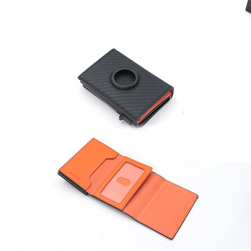 Dwnkove Airtag Wallet For Men Minimalistc Card Holder