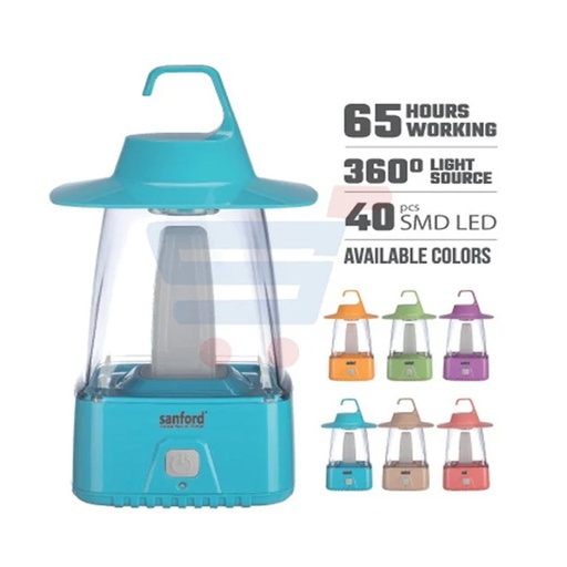 Sanford Camping Light SF459EL, Rechargeable Emergency Lantern , No Warranty