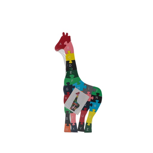 Light Broadcast Toy Giraffe Wooden Puzzle