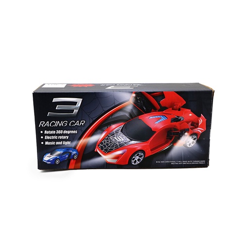 Racing Car 3 Rotation 360 Degrees Electic Rotary Music And Light