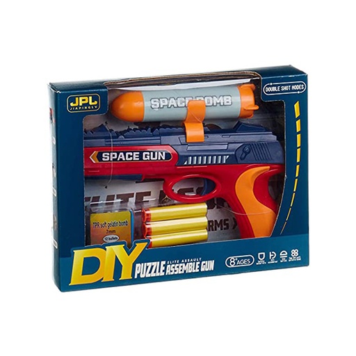 JPL Space Gun  Double Shot Modes DIY Puzzle Elite Assault Assemble Gun