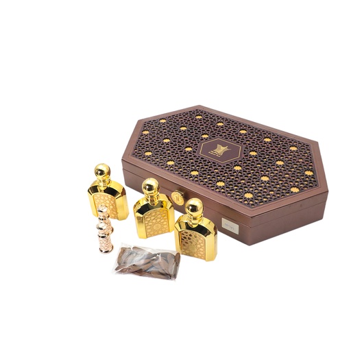 Arabian Oud 5-Piece Luxury Royal Brown Gift Set
