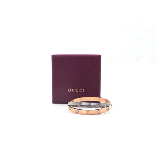 Cartier - Love Pink Gold Bracelet ** Perfect Copy**