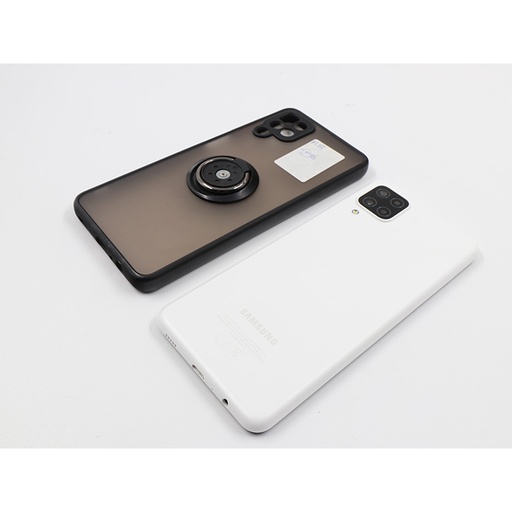 Samsung Galaxy A12 4GB 64GB, Color: White + Transparent Cover