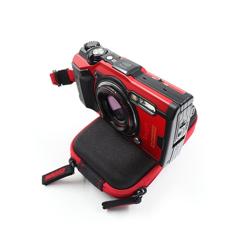 Olympus TG-6 IM015 Tough Red And Black Camera + Pouch,  ** No Charger