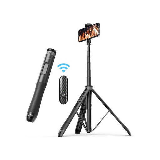 Atumtek 51 '' Selfie Stick Tripod, All In One Extendable Phone Tripod