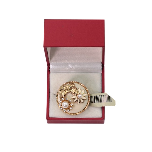 Branded Multi Flowers And Butterfly Ring