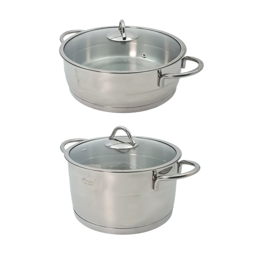 Safinox Stainless Steel Cookware Set 4 PCs Aisi 304