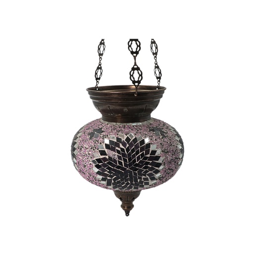 Turkish Moroccan Colorful Mosaic Bohemian Boho Hanging Candle