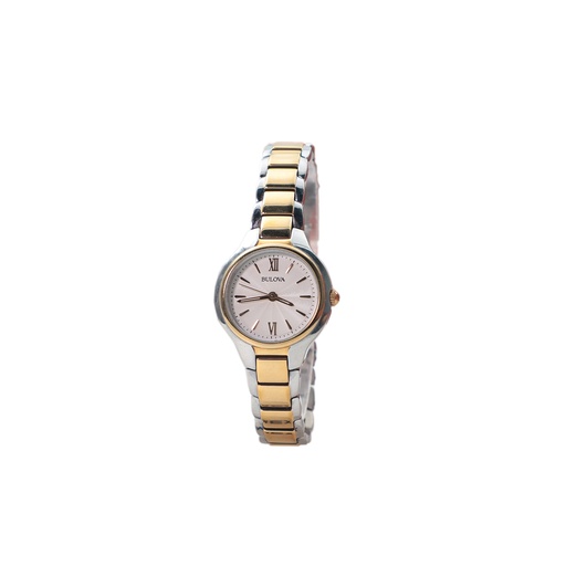 Bulova 98L217 Stainless Steel,  Water Resistant