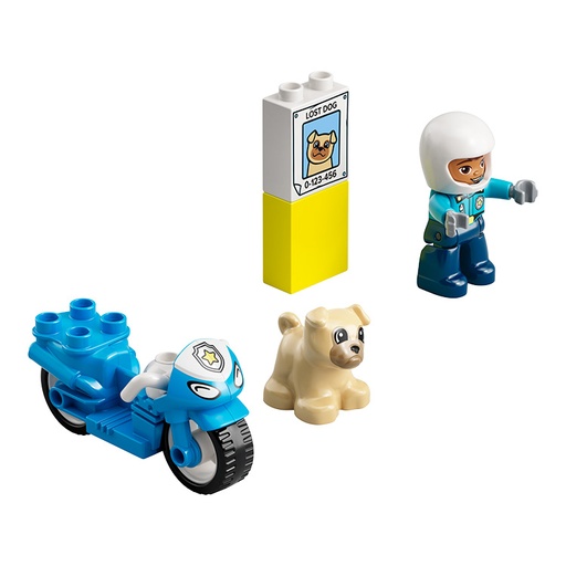 LEGO DUPLO Rescue Police Motorcycle 10967