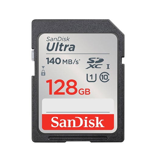 SanDisk Ultra SDXC 128 GB   Speed UP  To 140 MB/S