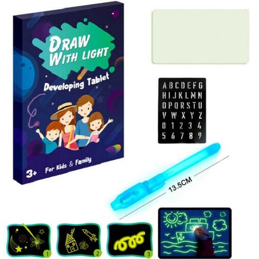 Draw With Lights, Devlopong Tablet For Kids & Familly