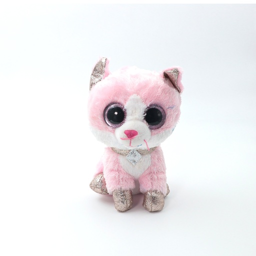 Ty Beanie Boos AMAYA the Pink Kitty Cat Claire's Exclusive 6" size