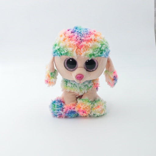 TY Beanie Boos Rainbow The Poodle Plush Toy