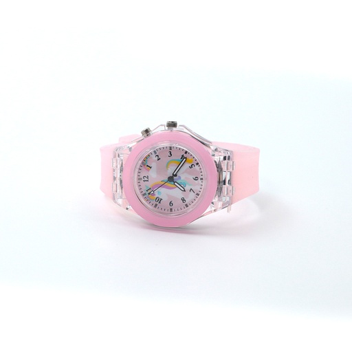 Children's Cartoon Quartz Watch, Simple Colorful Backlight Design, Suitable For Boys And Girls