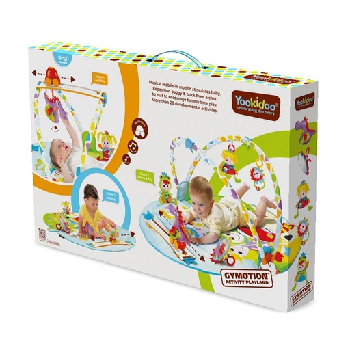 Yookido Gumotion Activity Play Ground  0-12 Months