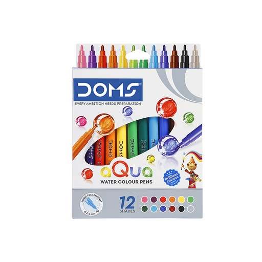 Aqua Color Pens, Every Ambition Needs Preparation