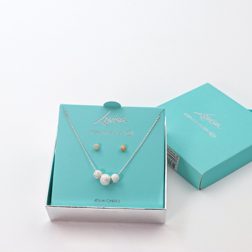 Lovisa Sterling Silver 50699964 STS Brushed Ball