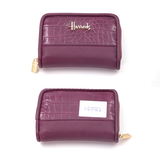 Harrods algar purple coin purse Plu962161