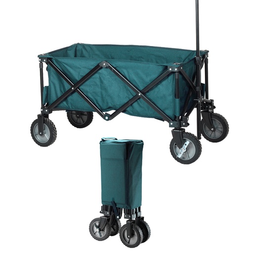 Campart Rochelle HC-0414 Folding Trolley Air Tyres 103 L Up to 70 kg with Storage Bag
