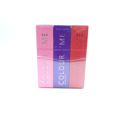 Colour Me Edt Assorted 3 x 50 ml, Eau de Parfum