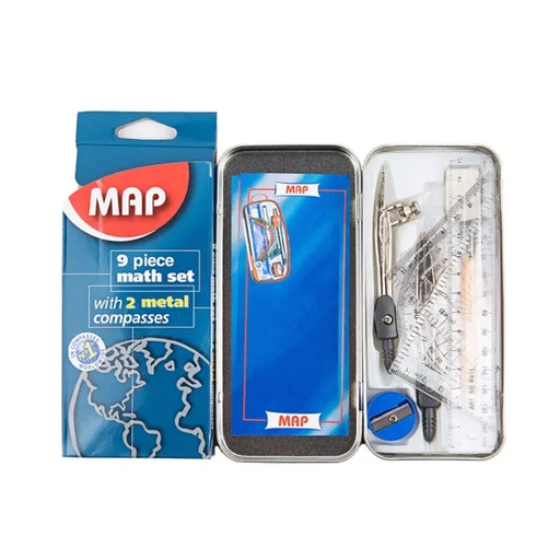 MAP 9 pcs Math Set
