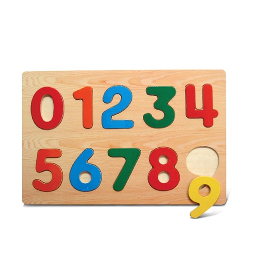 Wooden Number Puzzle