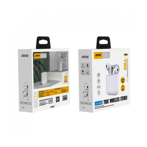 Aspor A616 tws Bluetooth 5.0 Earbuds, True Wireless Stereo