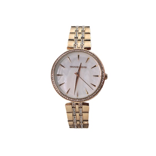 Michael Kors Anabeth Three Hand Gold Tone Alloy Watch MK7167