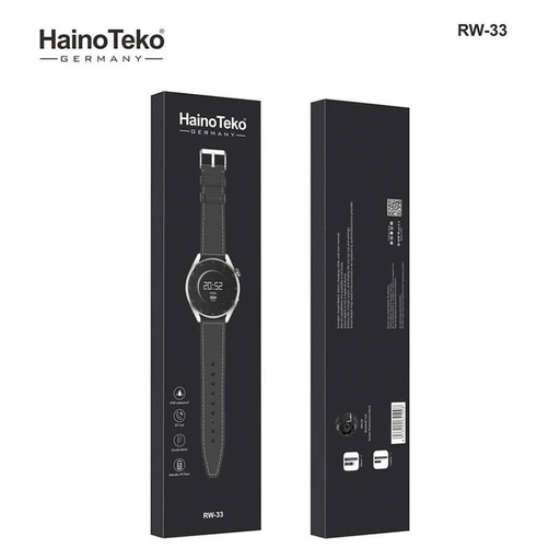 HainoTeko Germany RW-33, Smart Watch IP68 waterproof BT Call Double Band Standby 45 Day
