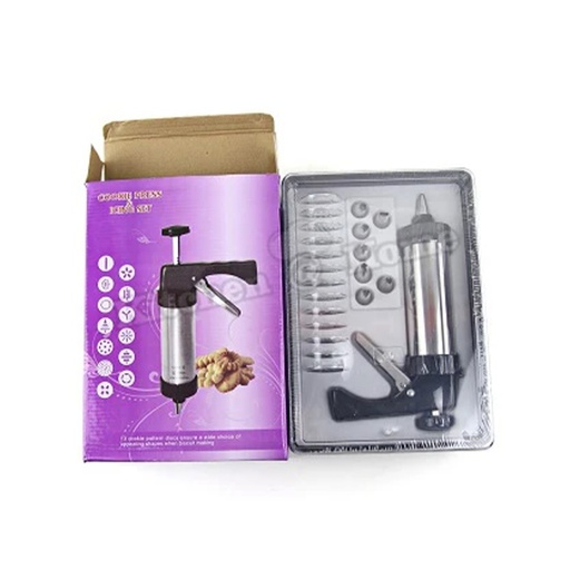 BISCUITS COOKIE PRESS AND ICING SET BEE001