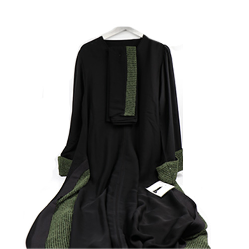 Abaya Al Faras With beautiful Green
