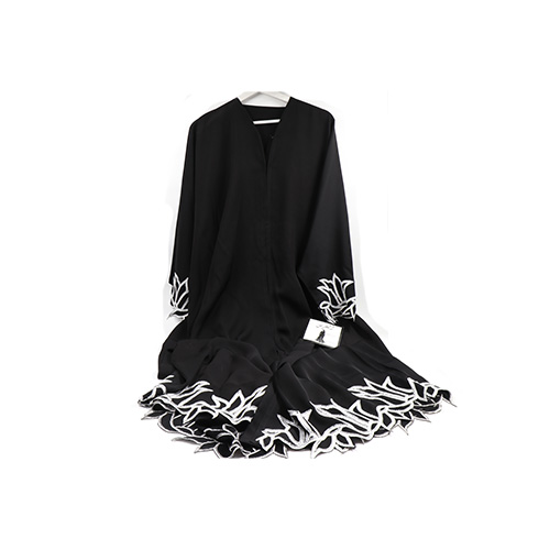 Abaya Al Faras With beautiful White Color