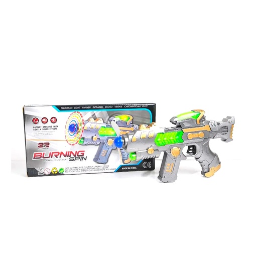PNJB Electric Music Toy Gun Eight Tone Gun