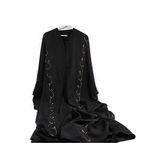 Abaya Al Faras With beautiful Stripes