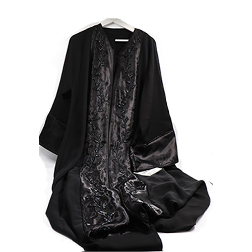 Abaya Al Faras With beautiful Black Line