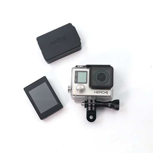 GoPro Hero 4 Black Battery + Camera + Pouch
