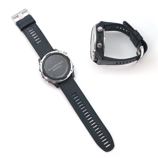 Garmin Descent MK2 010-02132-10 - Stinless Steel With Black Band