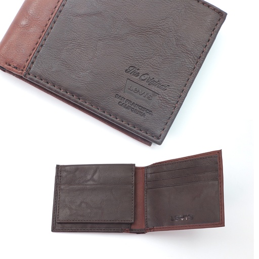 Levis Wallet RFID Identity Theft  Protection Coated Leather