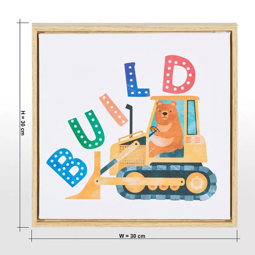 Jake 2 Framed Canvas Print Build Play