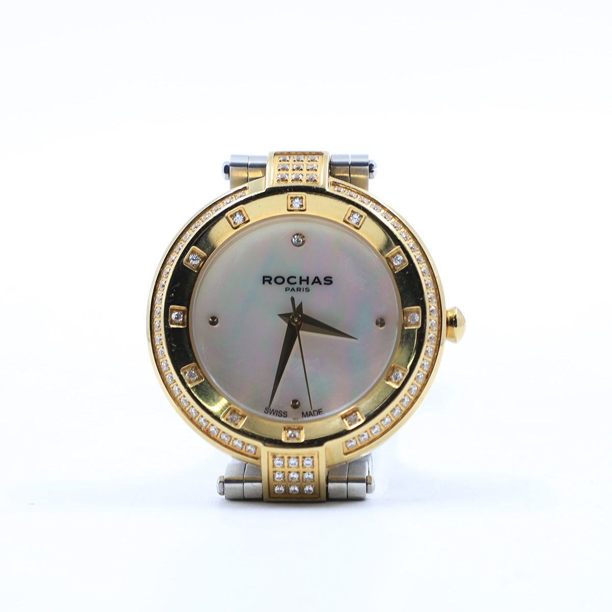 Auction For Authentic Rochas Watch Swiss Made RH04, All Stainless Steel