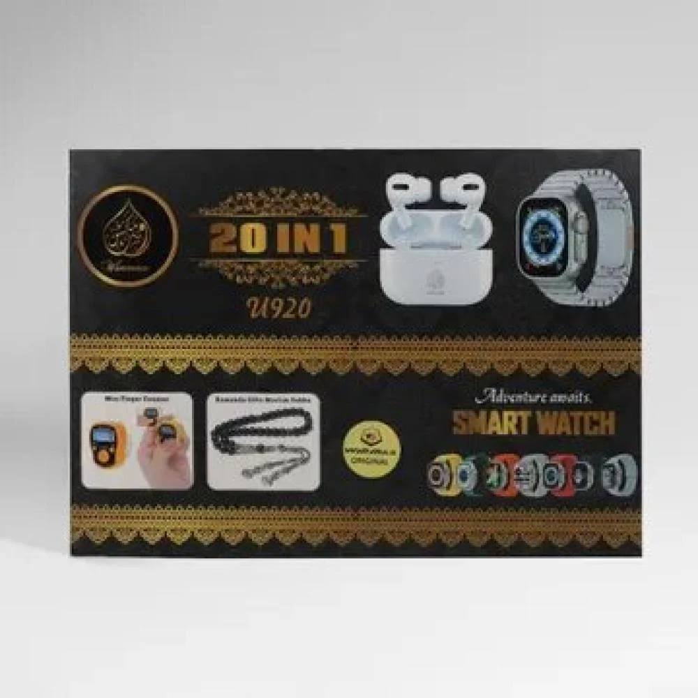 Auction For 20 In 1 Smart Watch wearables Multifunction Bluetooth With Wireless Earbuds