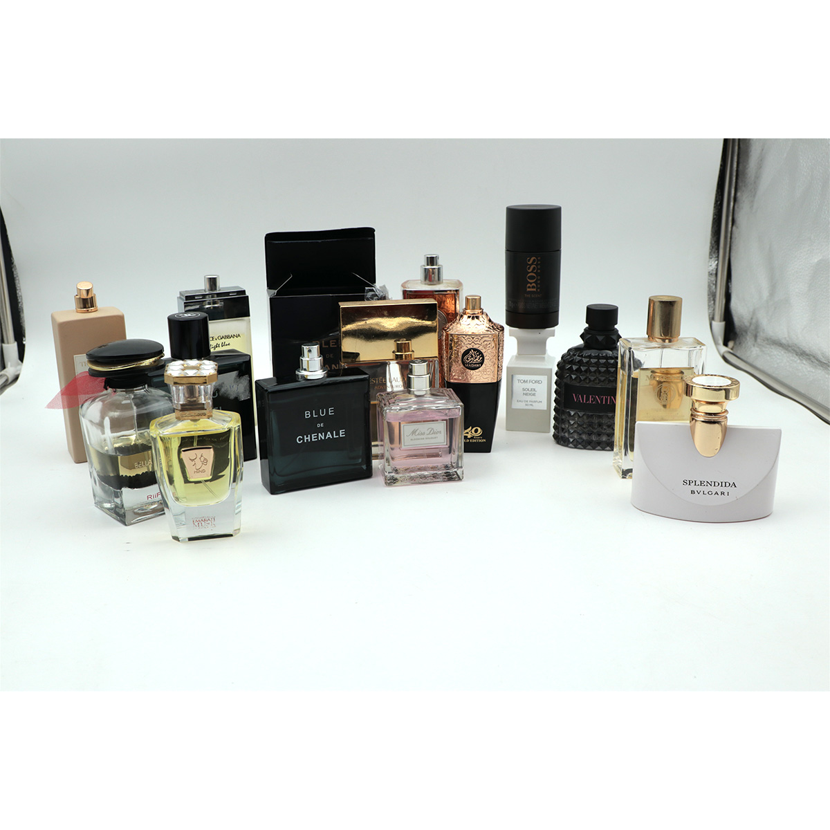 Auction For MEGA Mix EXPENSIVE Perfume Cosmetic ''12 + Luxury Perfume '' SET 1 Bleu De Chanel , Bvlgari, Tom Ford, Bella rouge, Valentino,Mizensir...ex
